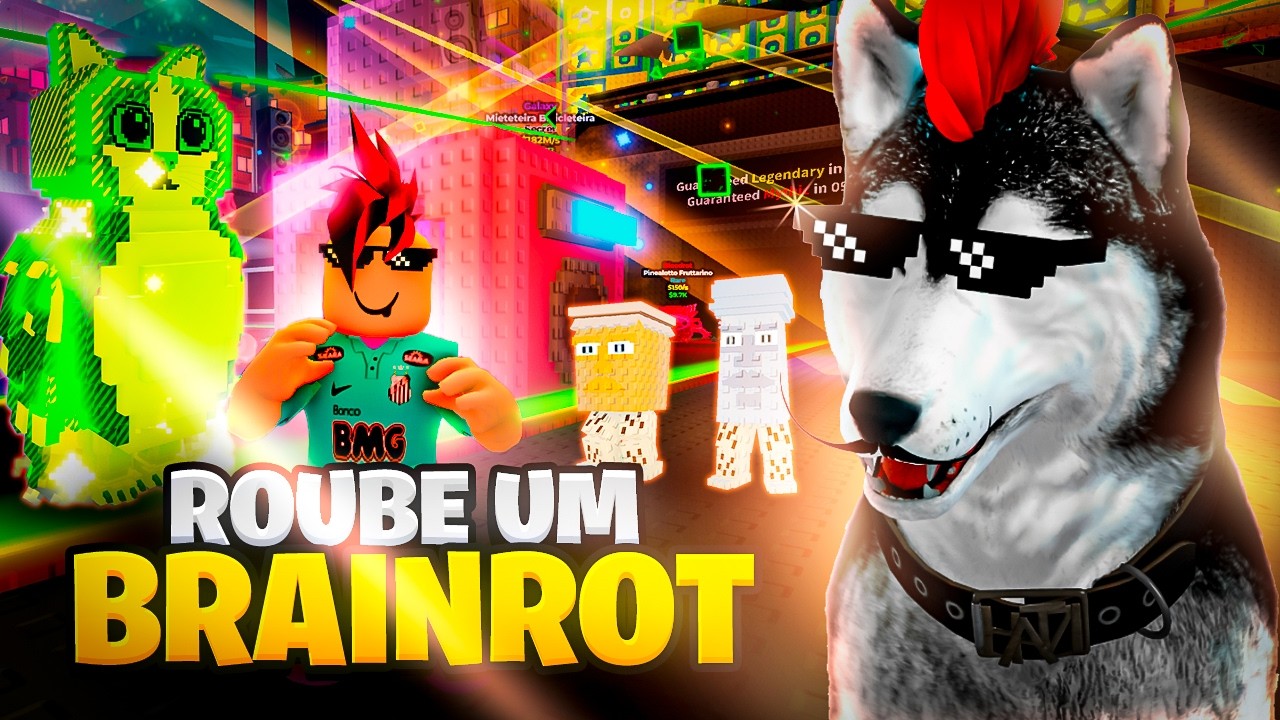 ROUBE UM BRAINROT AO VIVO! 😱 TROCAS EM BUSCA DO OG PERFEITO! 🍓 LIVE ONN! 🔥 #maglobao #roblox