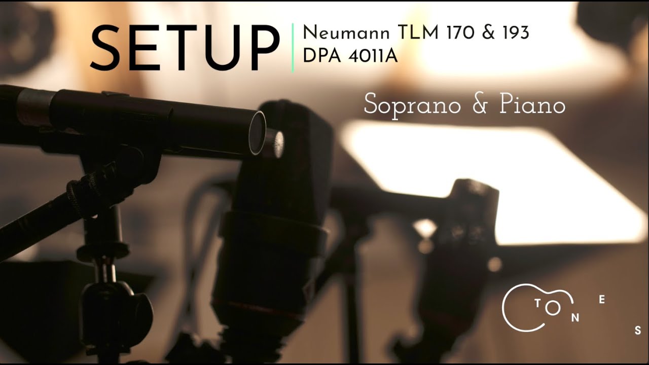Recording Soprano and Piano with Neumann TLM 170, KM 183 & DPA 4006A | Microphone Techniques