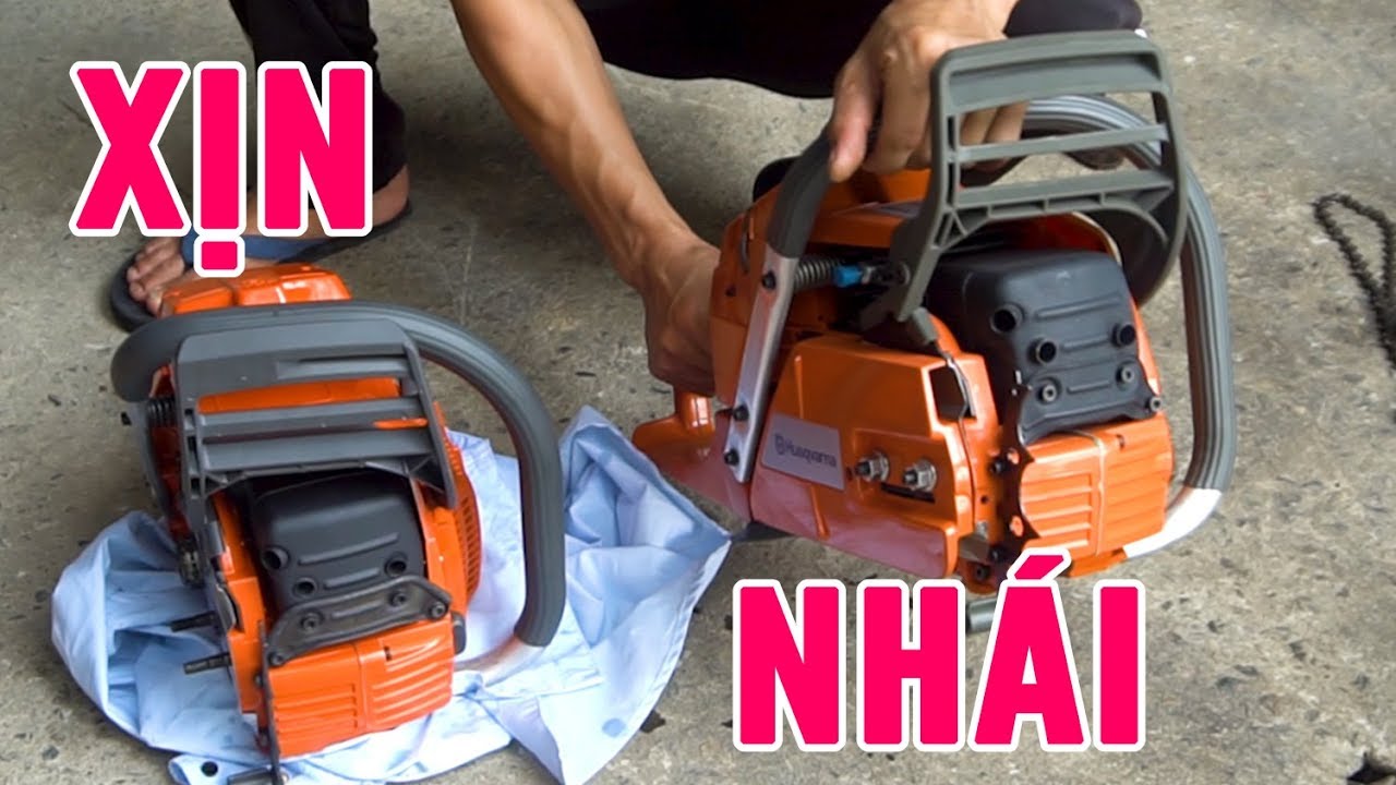 Phân Biệt Máy Cưa Xích Thụy Điển 365 