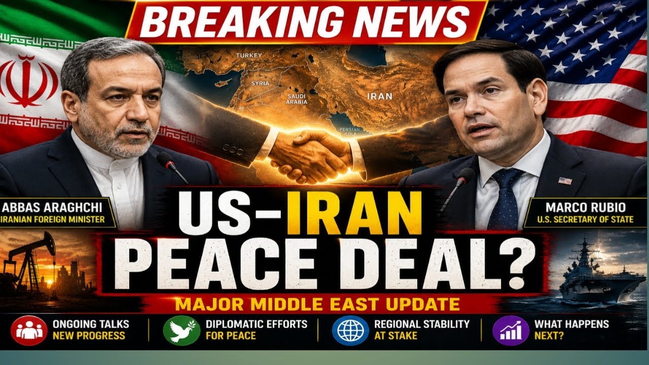 US&ndash;Iran Peace Deal? Major Middle East Update | New Diplomatic Progress & Regional Impact