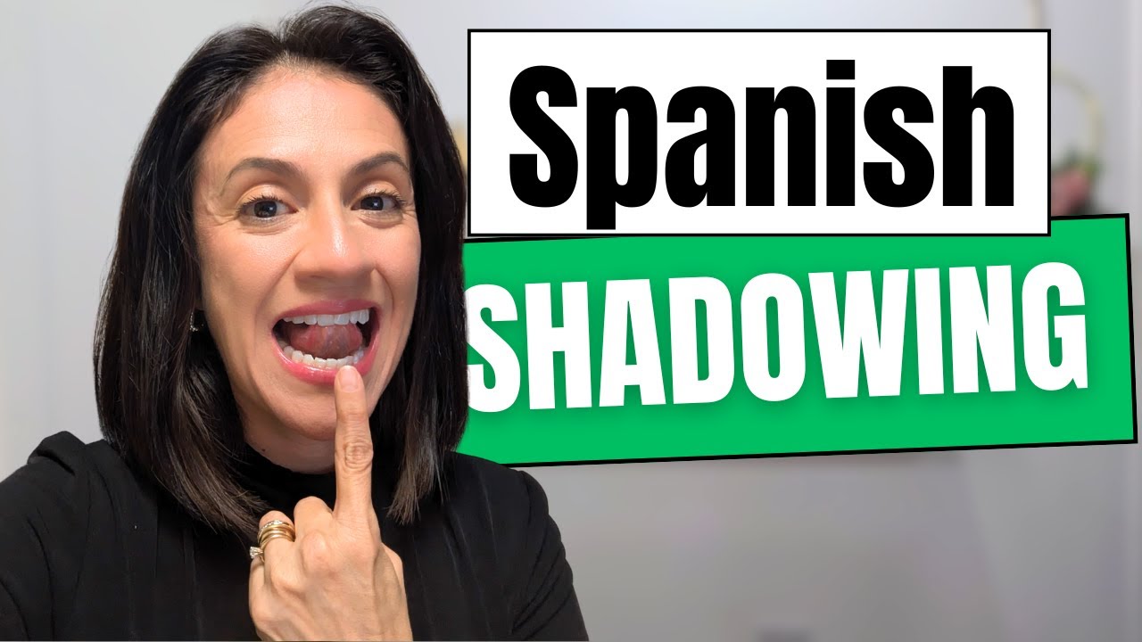 91. Spanish Shadowing Practice for Intermediate Learners | Speak More Naturally in Minutes
