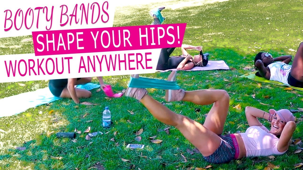 Resistance Band Exercises for WIDER Hips and FULLER Glutes | Booty Bands