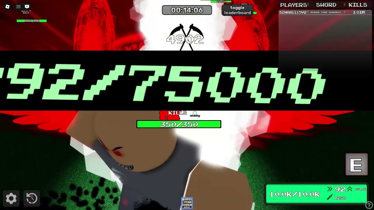 Reaper: pure darkness showcase Streak Sword!