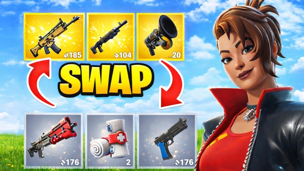 Fortnite RELOAD But Every Elimination = SWAP Loadouts!