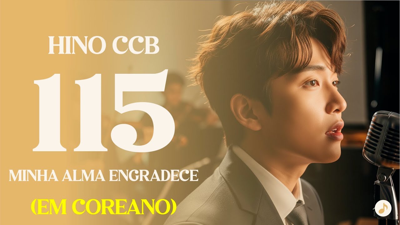 HINO 115 CCB EM COREANO - MINHA ALMA ENGRANDECE | COM LEGENDA ROMANIZADA