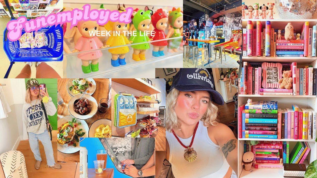 Funemployed Week In The Life | Just Me & My To-Do List of Dreams 📓💭💡