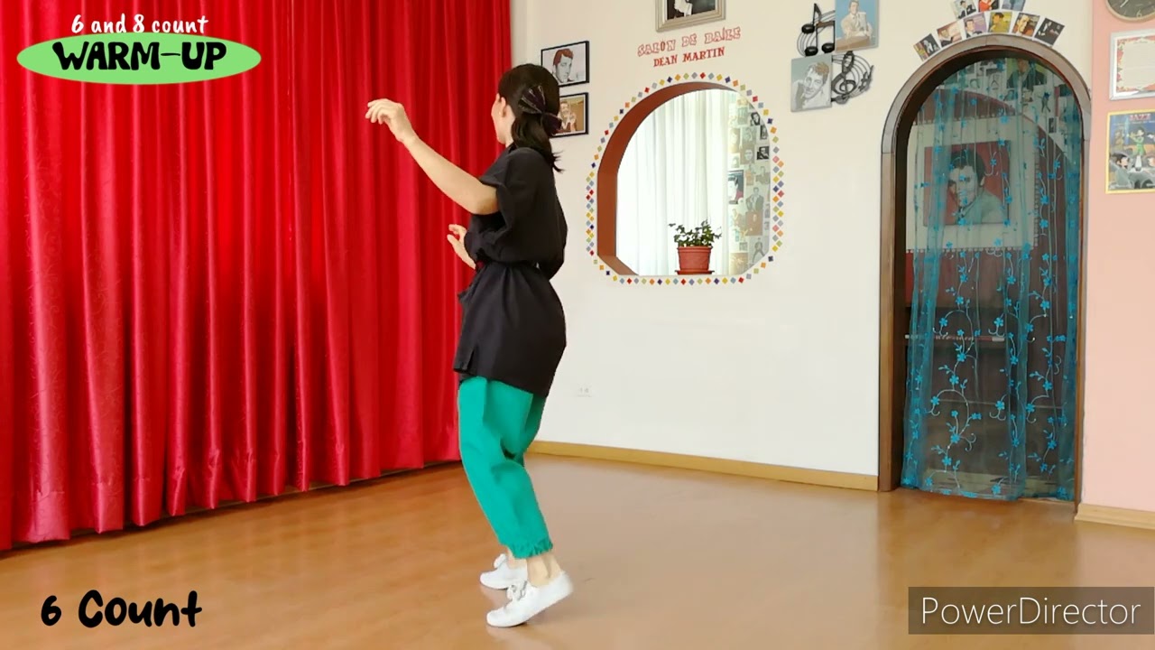 😊 WARM UP | Six & eight count 🎵Ballin' the Jack🎵