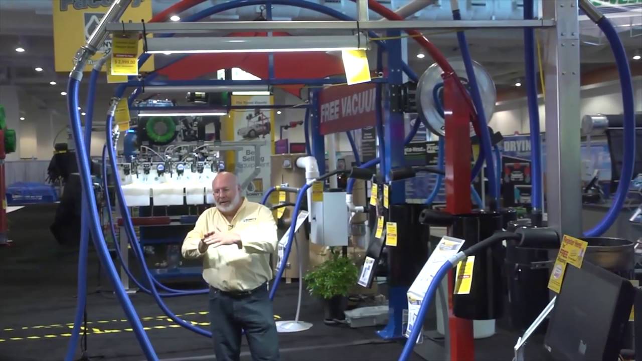 SONNY'S Vacuum System Canopy Booms