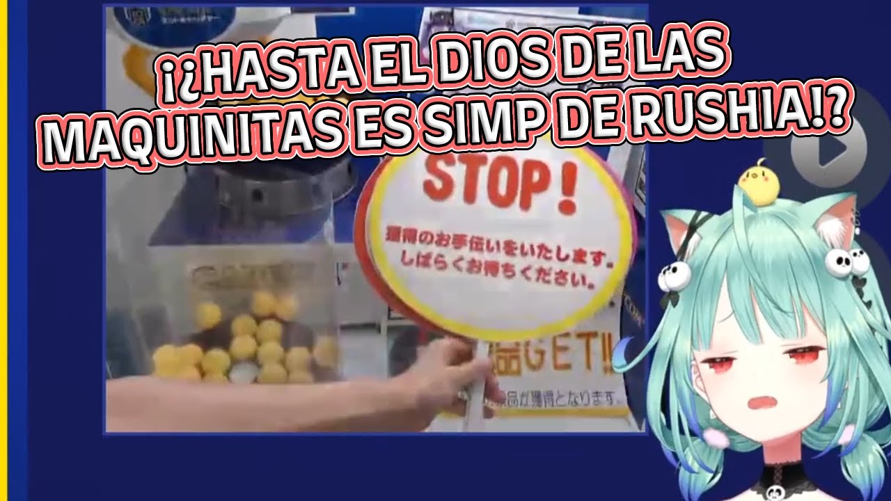 Rushia recibe ayuda divina en las maquinitas [Hololive][Sub. Español]