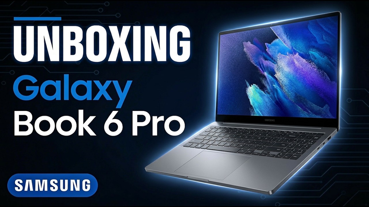 Samsung Galaxy Book 6 Pro Unboxing: Erster Eindruck vom neuen 16