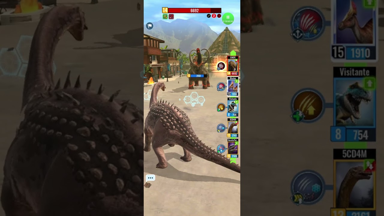 Batalha contra o Boss Mamute [ Tier Épico] 