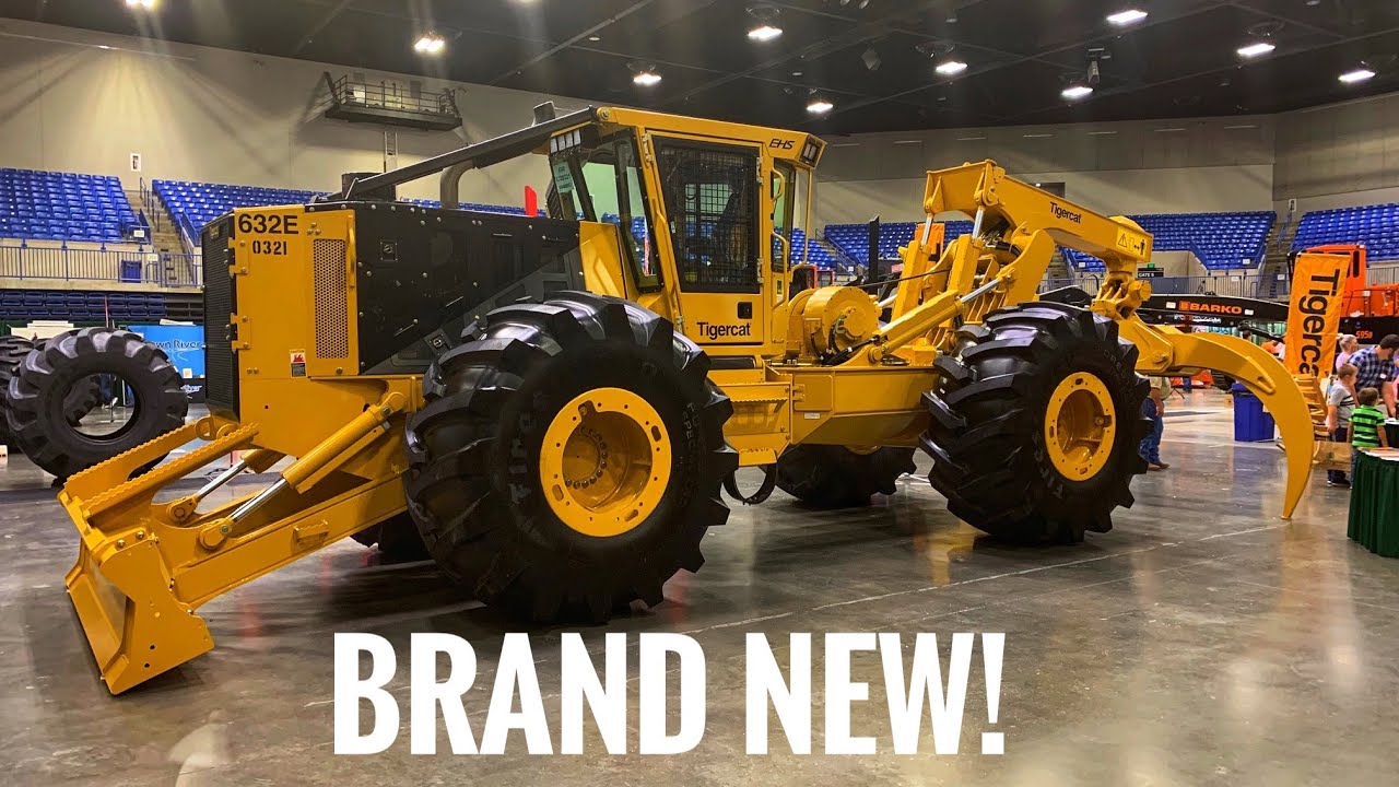 New logging equipment, trucks & fans