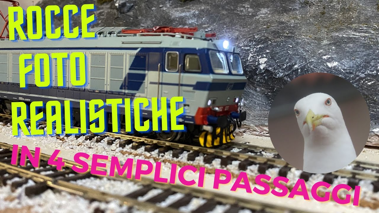 Rocce foto realistiche in 4 steps - Guida definitiva alle rocce sul plastico