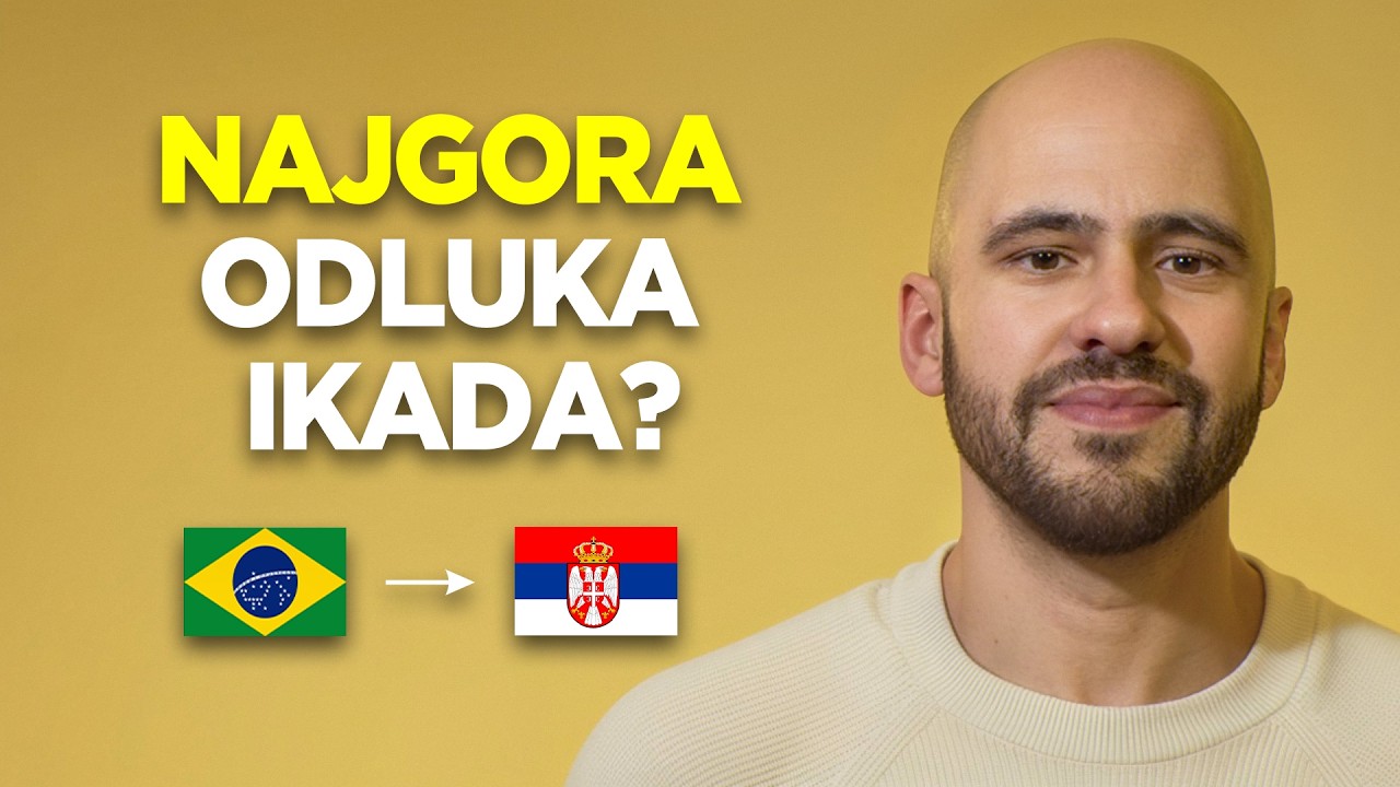 Iz Rija u ruralnu Srbiju (ovo nije očekivao posle 15 godina)