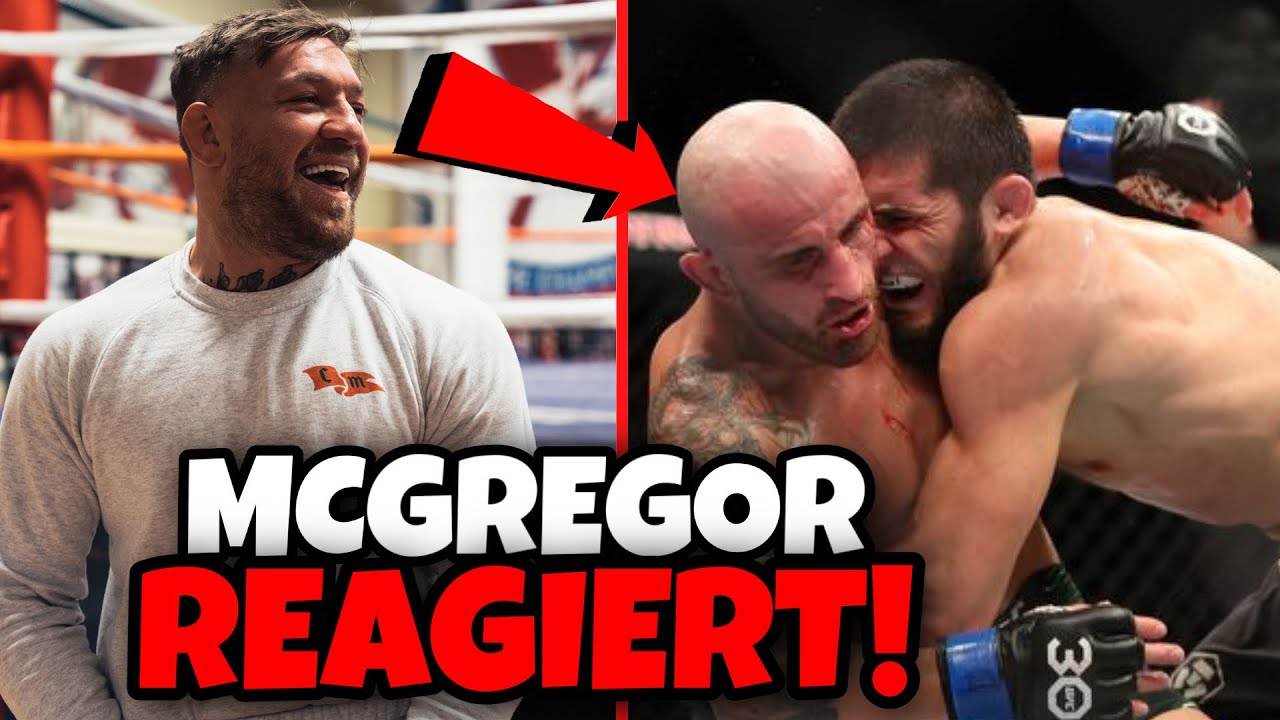 Conor McGregor REAGIERT auf Islam Makhachev SIEG gegen Alexander Volkanovski!