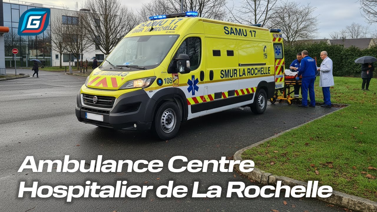 Au cœur du Centre Hospitalier de La Rochelle avec Gruau Ambulances