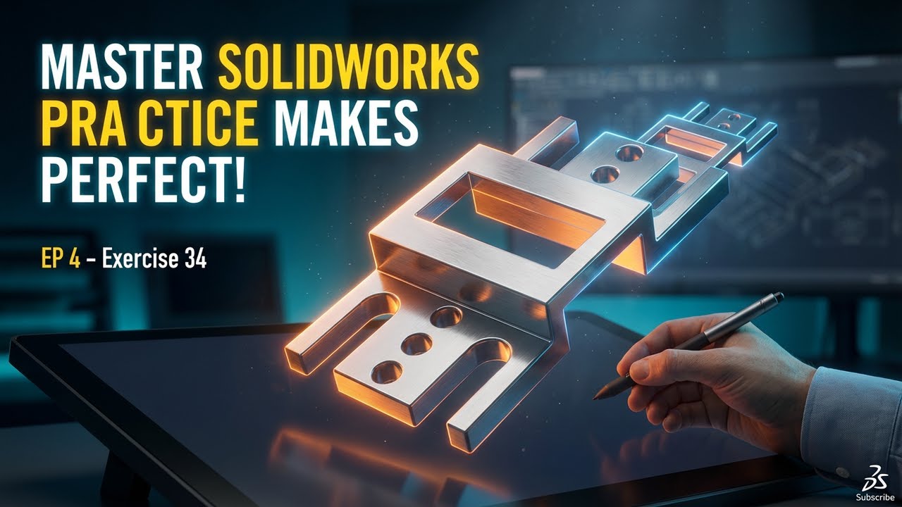 Учебное пособие по SOLIDWORKS для начинающих: Эпизод 4 - Практика ведет к совершенству!