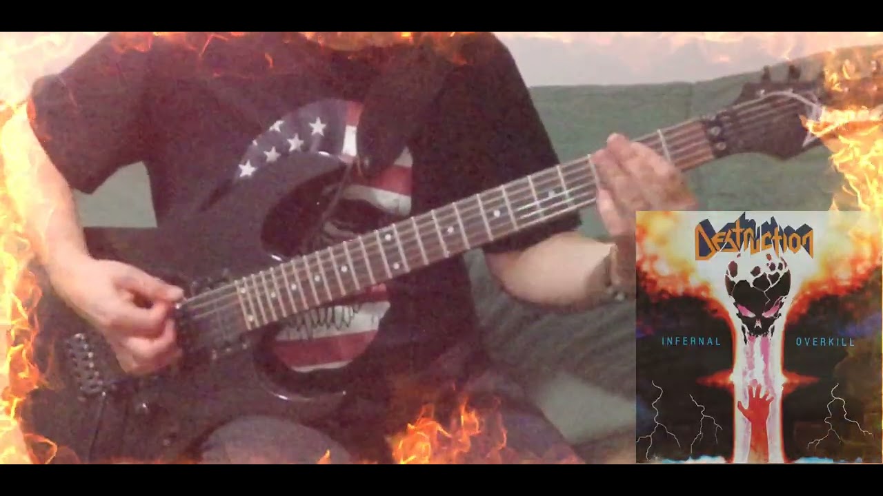 Destruction- Tormentor. Guitar cover 
