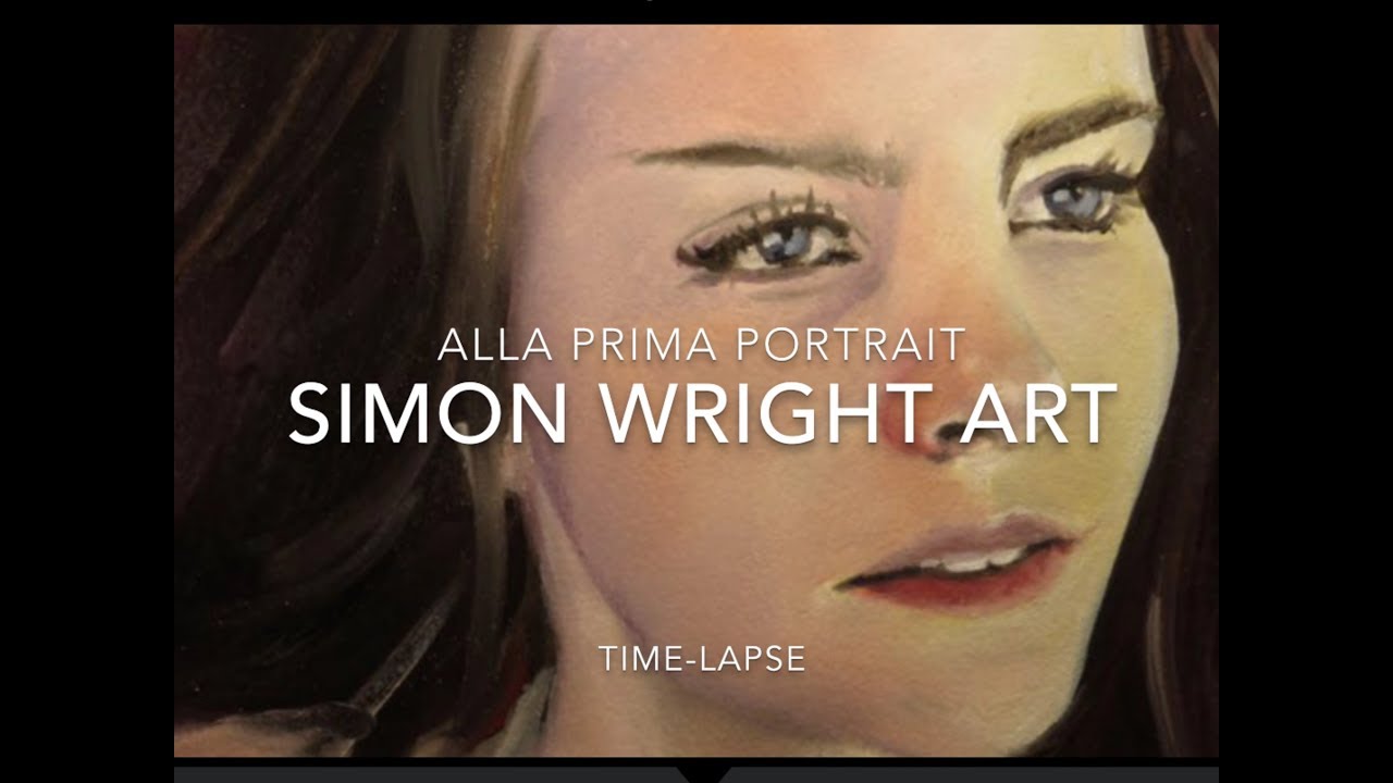 Portrait Painting in Oil time-lapse