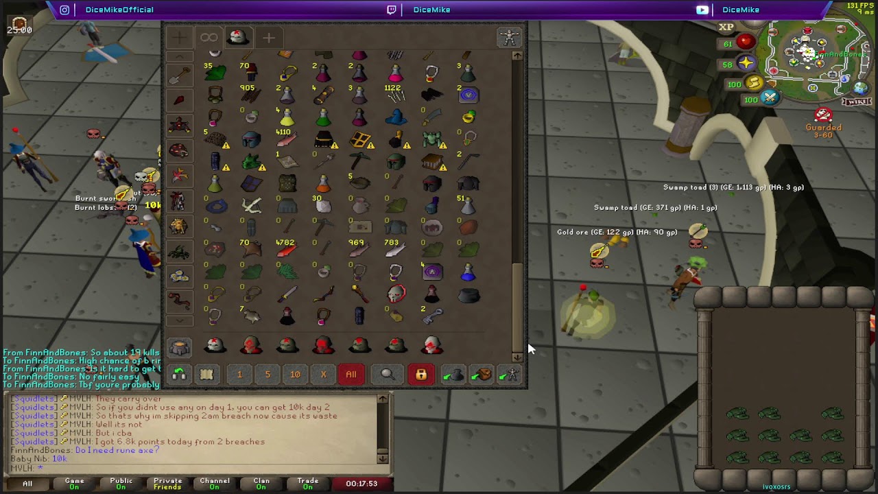 Day 7 | PKING/Breach DMM Annihilation | Ironman | Come say hi!