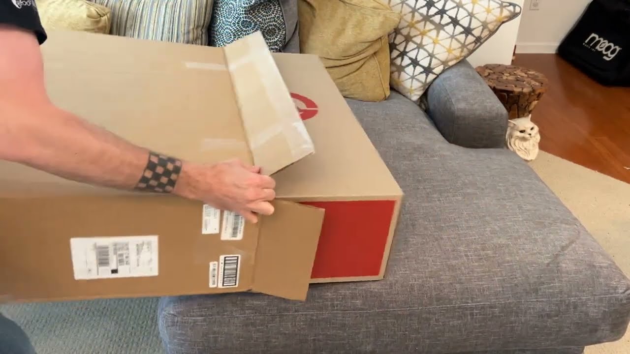 Geddy Lee Minimoog - Unboxing