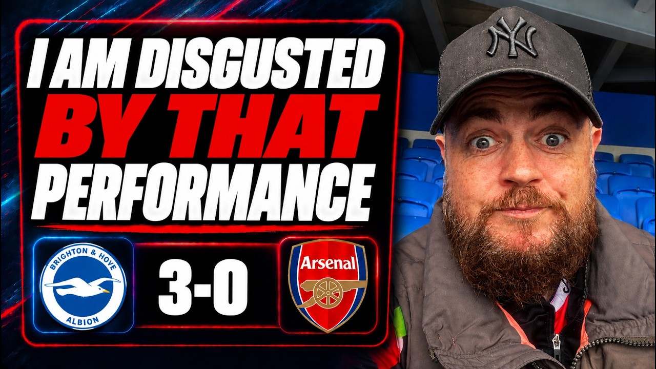 I Am Disgusted By That Performance | Brighton 3-0 Arsenal | Match Reaction