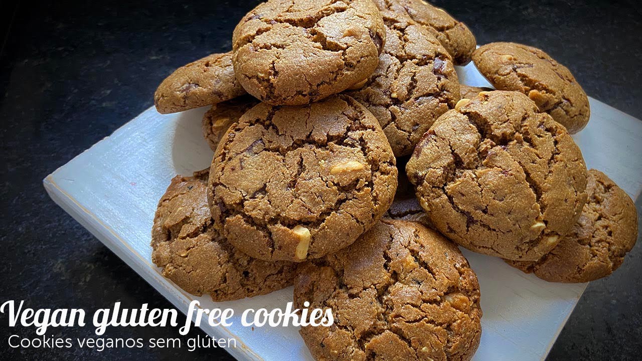 COOKIE VEGANO SEM GLUTEN | EASY GLUTEN FREE VEGAN COOKIE | CHUBBY VEGAN
