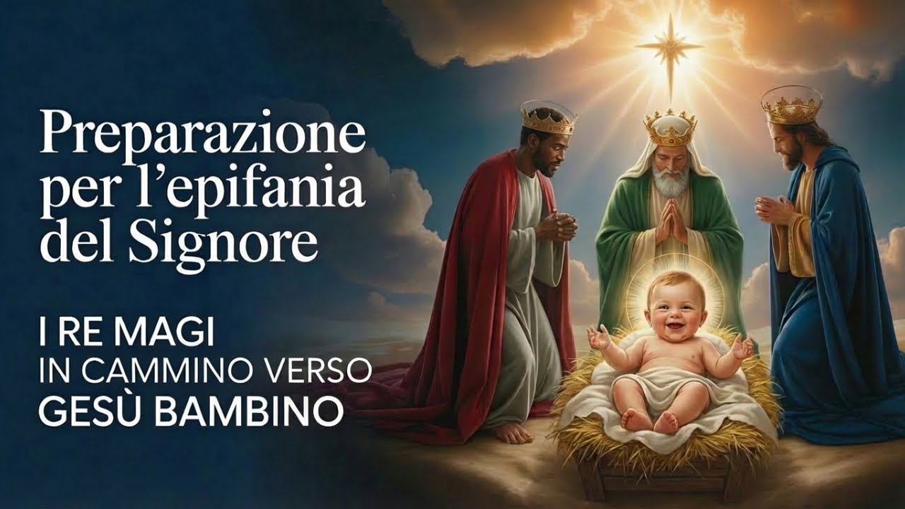 PREGHIERA di PREPARAZIONE per l’EPIFANIA DEL SIGNORE ❤️ I RE MAGI in CAMMINO verso GESÙ BAMBINO 🌟