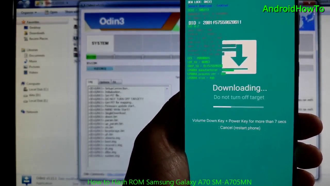 How to Flash ROM Samsung Galaxy A70 SM-A705MN