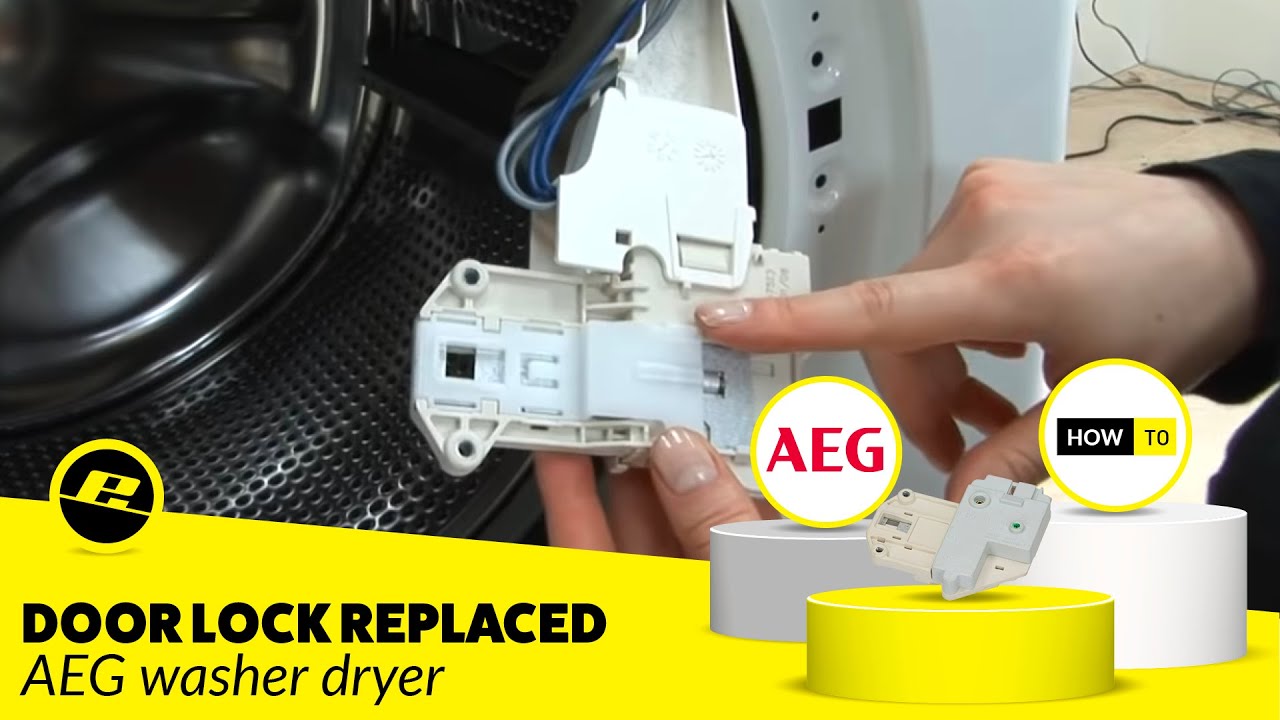 How to Change a Washer Dryer Lock (AEG Washer) – Quick & Easy Fix!