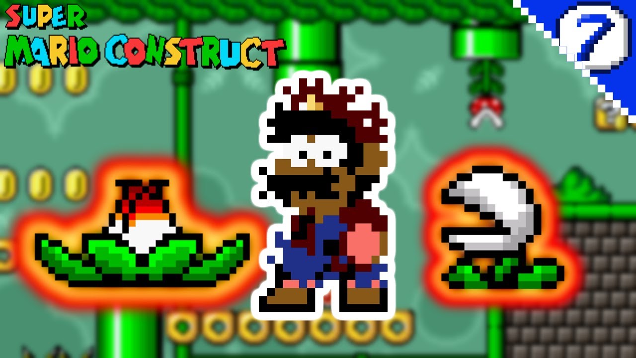 The Plants are BROKEN in this level! | Super Mario Construct