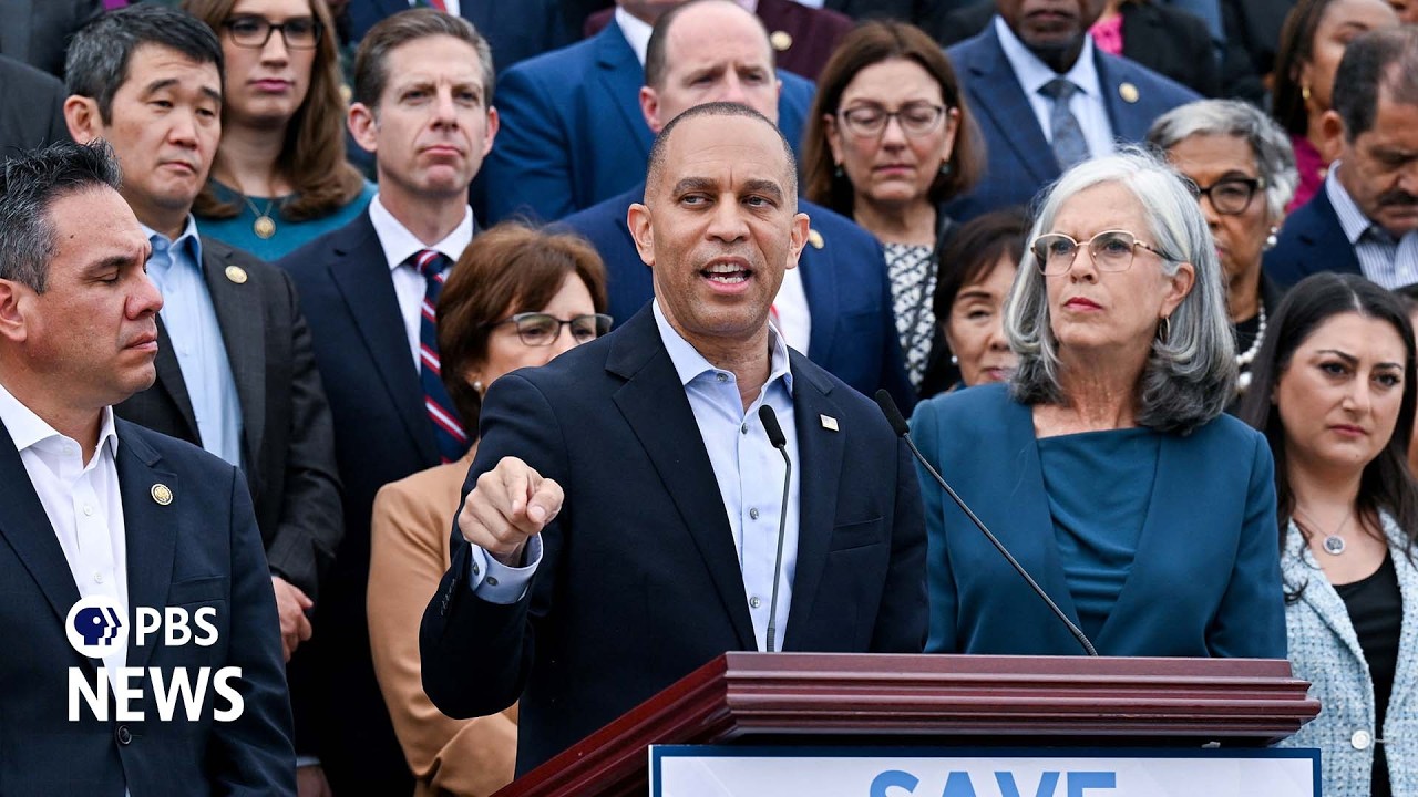 WATCH LIVE: Jeffries leads House Democrats in a Capitol news conference ahead of midterm elections