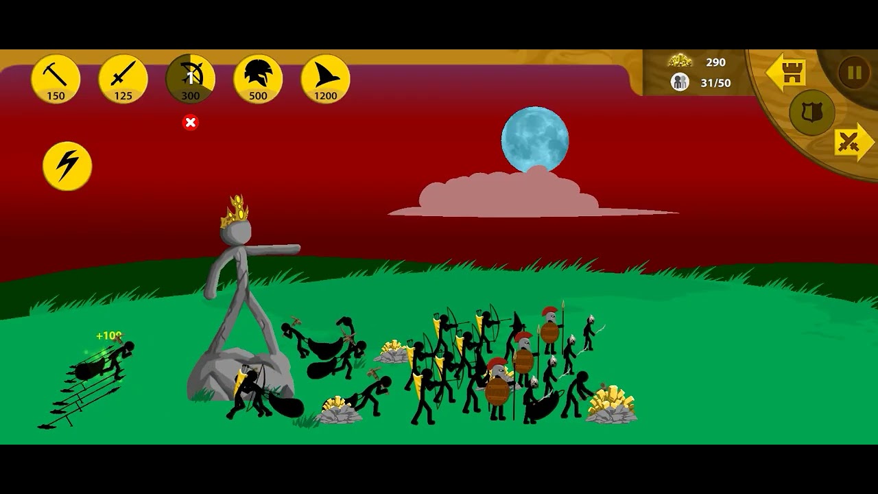 STICK WAR LEGACY | KLASIK KAMPANYE | Lv. SULIT | SPARTA–ARCHER–WITCHES COMBINATION, Eps. 7