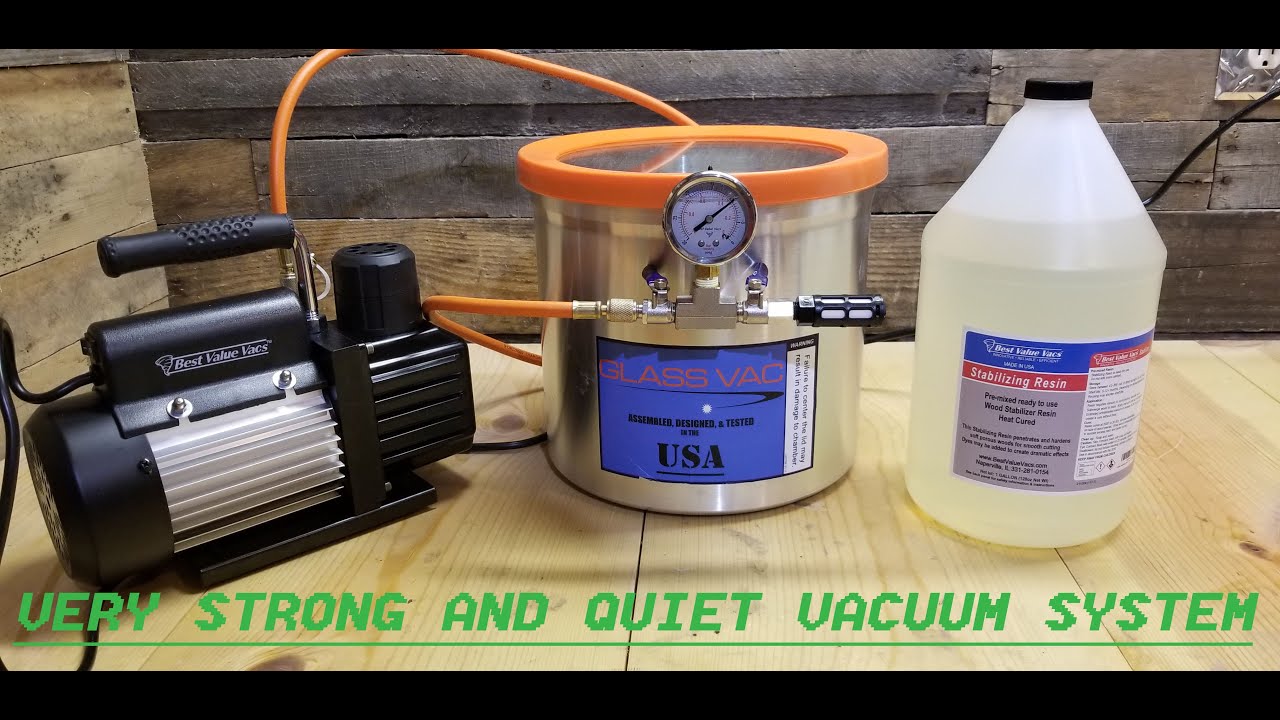 BEST VALUE VACS (woodworker kit) 3 gallon ,3cfm pump first thoughts & setup