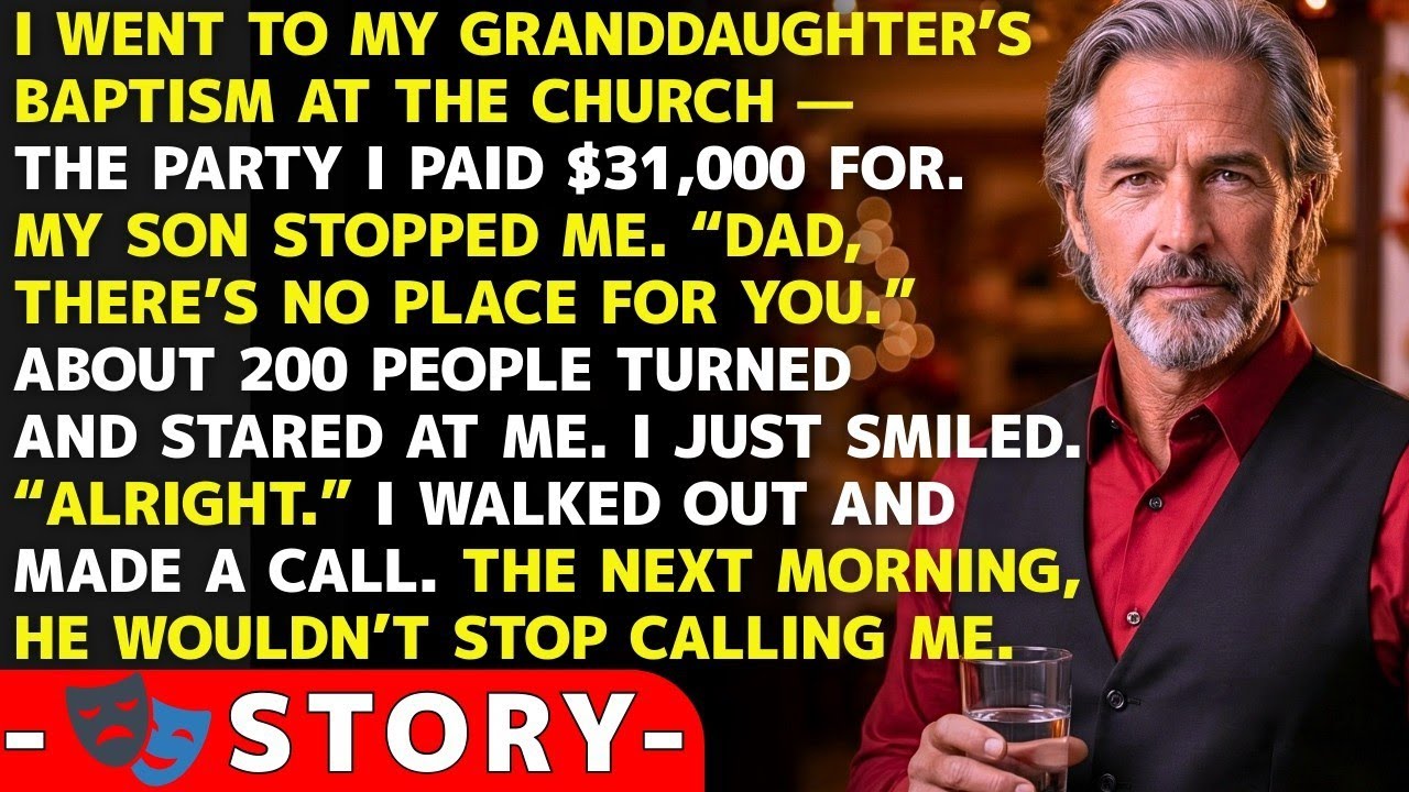 “At My Granddaughter’s Baptism, My Son Broke My Heart”