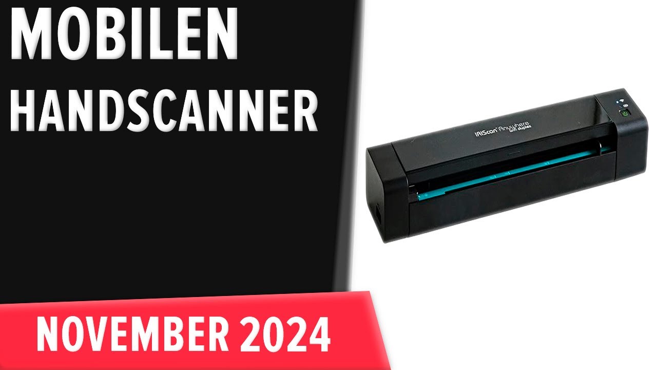 TOP–7. Die besten Mobilen Handscanner. Test & Vergleich 2024 | Deutsch