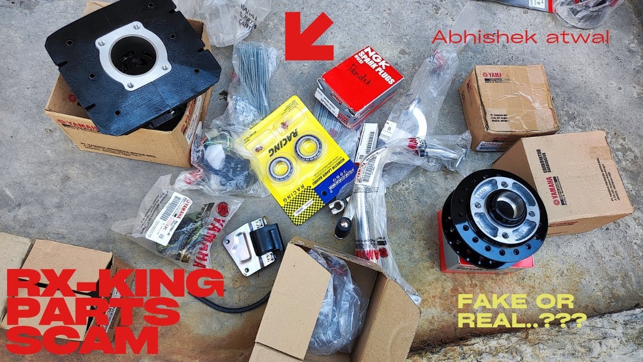Rxking Parts // Real or Fake // Yamaha Rx135 // Indonesia Import // Rxking Fake spares