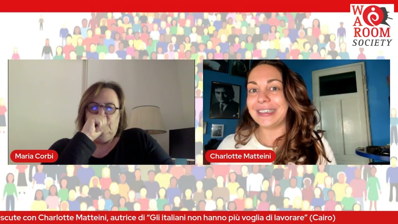 War Room Society - Maria Corbi dialoga con Charlotte Matteini