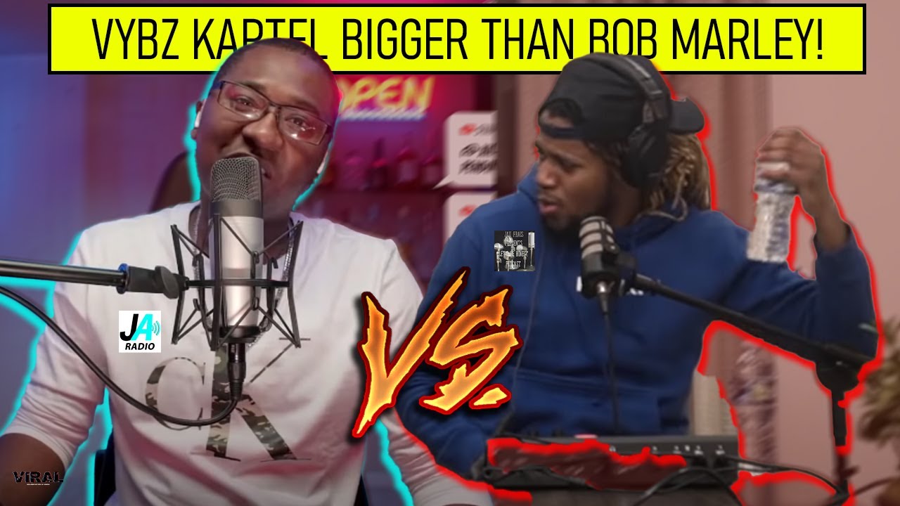 JaRadio TV vs LET'S BE HONEST F|GHT over Vybz Kartel & Bob Marley!