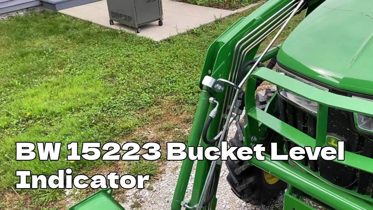 John Deere 300E Loader Bucket Level Indicator BW15223