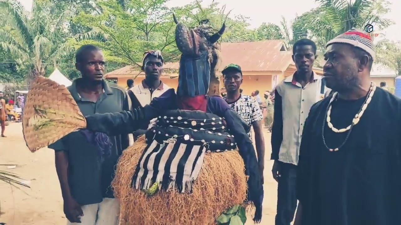 AMOLI, UGBO and OBEAGU masquerade performance @Obeagu in Awgu, Enugu State. #ForTheCulture
