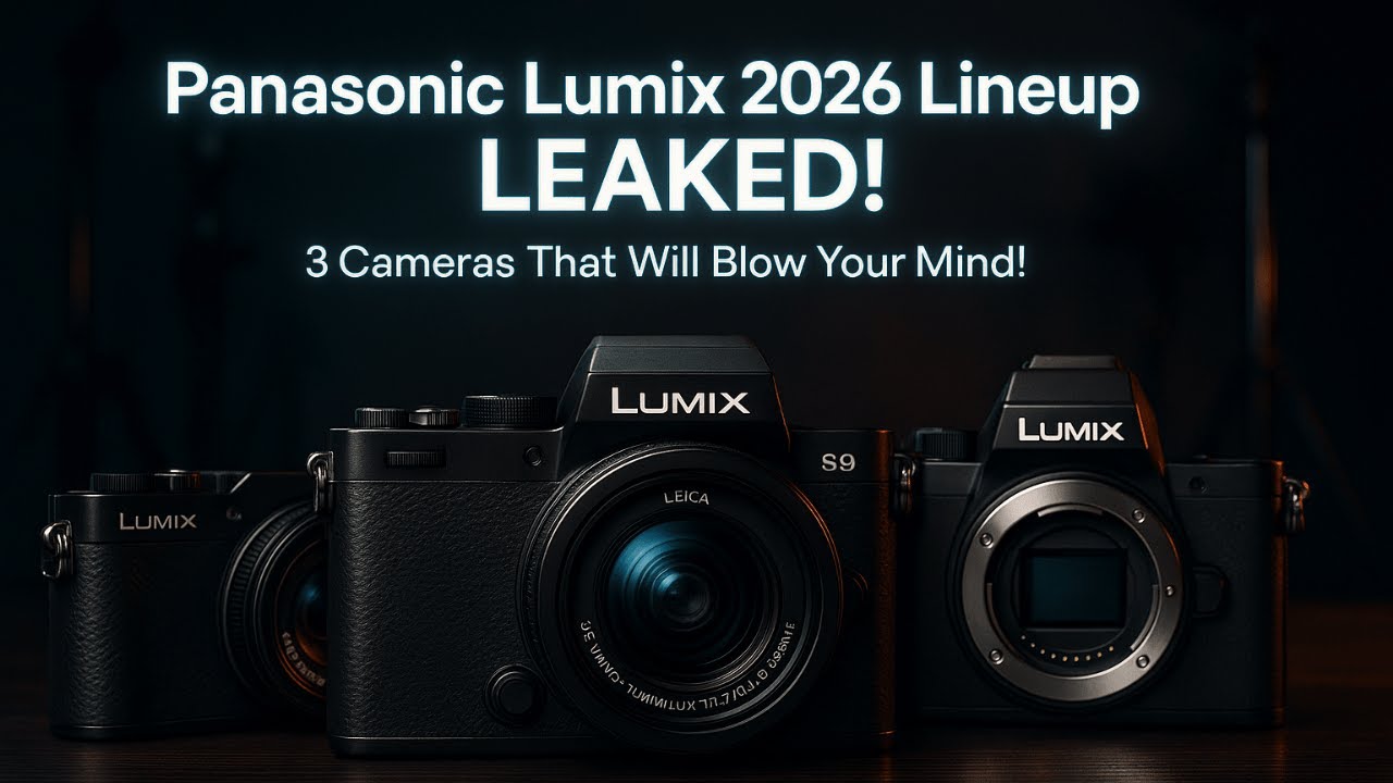 Утечка информации о линейке Panasonic Lumix 2026 года! 3 камеры, которые вас поразят!