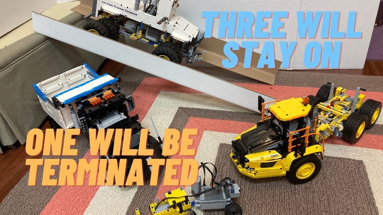 Slope testing Lego Technic Vehicles - The Technic Twins