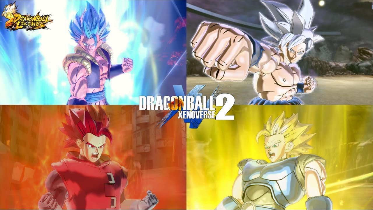 All DB Legends Characters EPIC Transformations & Skills | Dragon Ball Xenoverse 2 Mods [Compilation]