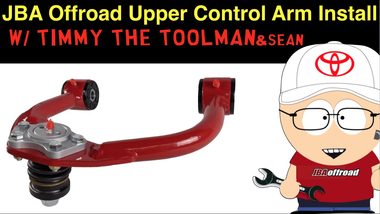 JBAOffroad Upper Control Arm installation (3RD GEN Toyota 4Runner)