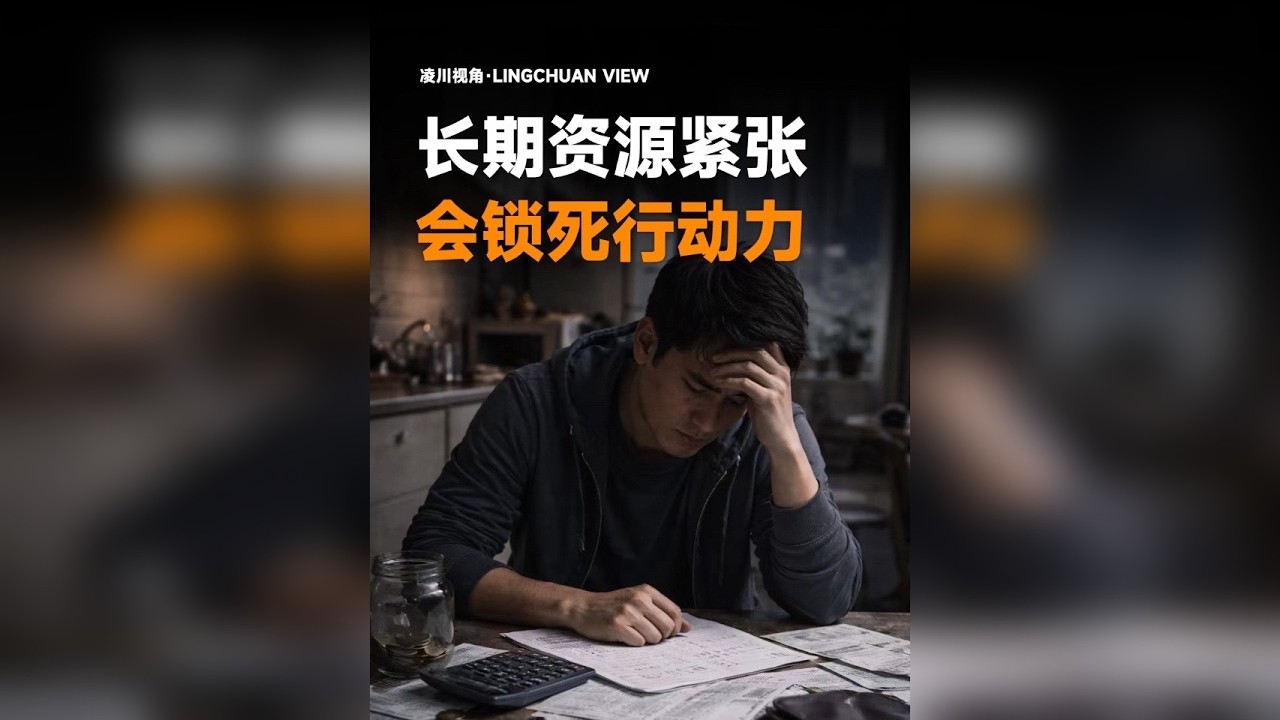 为什么长期经济紧张会让人慢慢失去行动力?