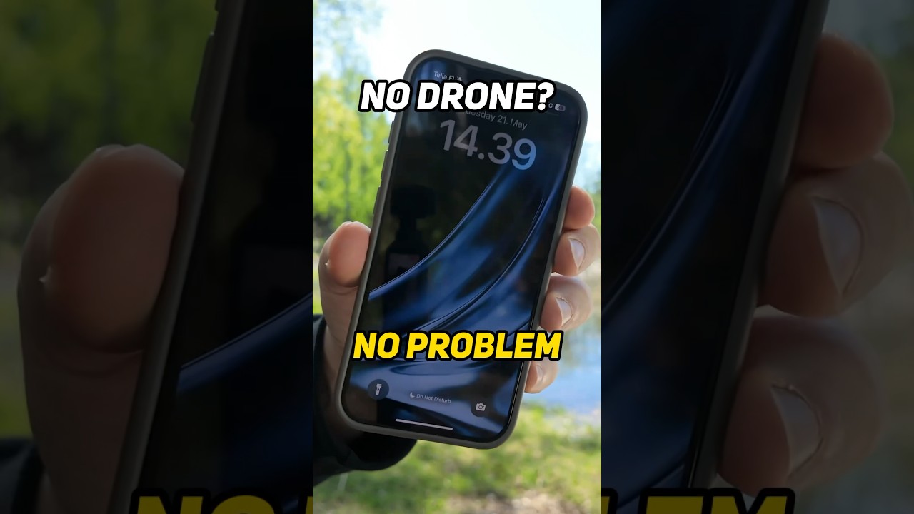 IPhone = FPV Drone👀