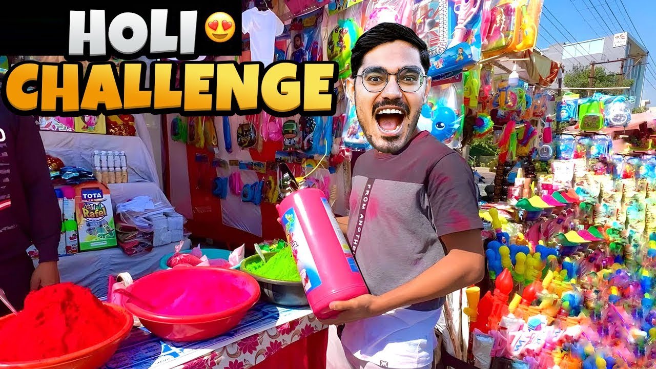 We Took 1000 Feet High Holi Challenge🔥   क्या हम आसमान में 1000 फीट ऊपर गुलाल उड़ा पाएंगे