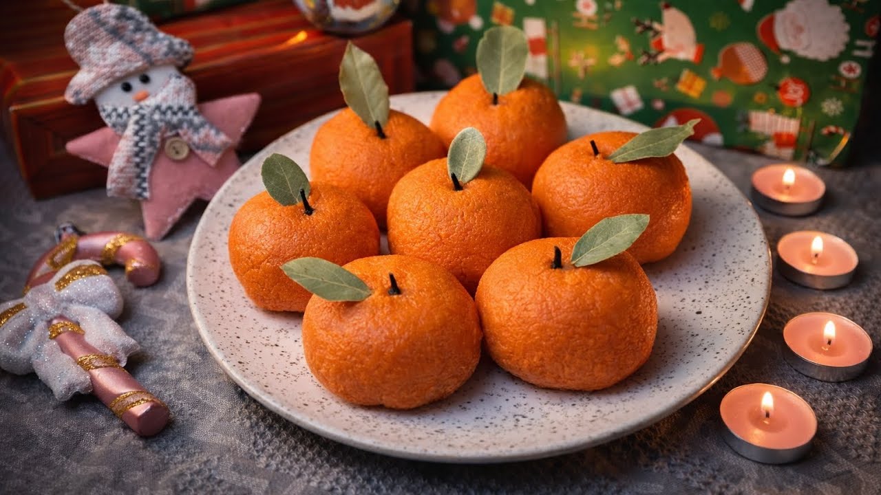 С виду мандарины — на вкус праздник 🎄🍊 ТОП Закуска на Новый Год