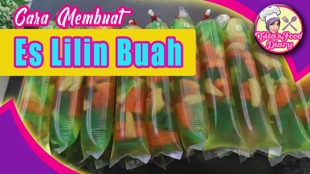 #246👩‍🍳Cara Membuat Es Lilin Buah  ➡️ How to make fruit ice lolly
